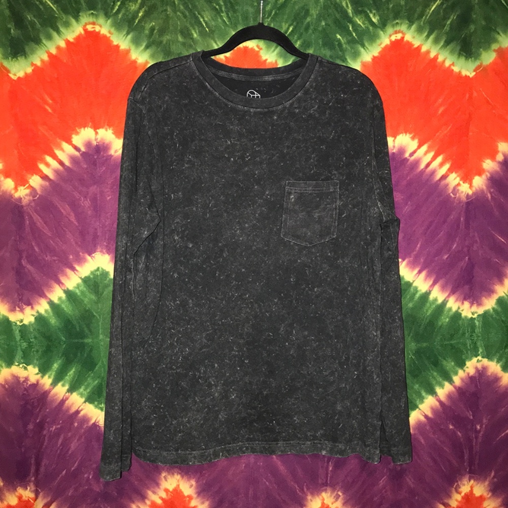 Original Use Grey/White Mottled long sleeve T-Shirt